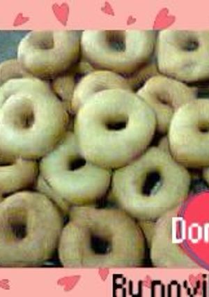 Foto resep Donat irit (no telur & no mentega)
