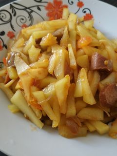 Foto resep Tumis pepaya muda