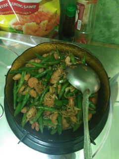 Foto resep Tumis buncis udang