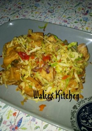 A picture of Spicy Tofu(awara).
