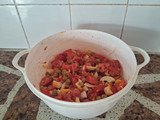 Ensalada de tomates🍅🍅🍅