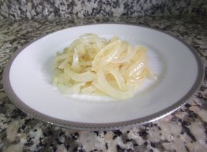 Una foto de Cebolla pochada