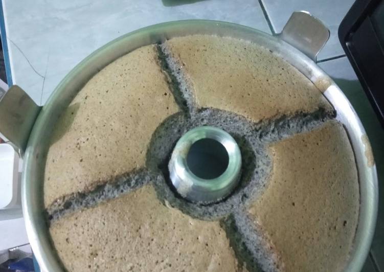 Chiffon cake ketan hitam