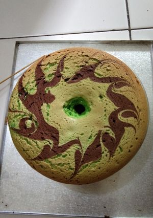Foto resep Bolu pandan panggang