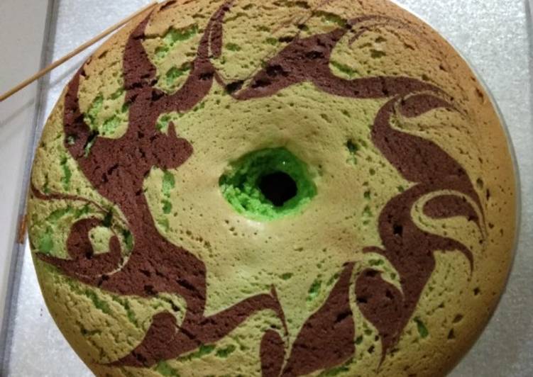 Resep: Bolu pandan panggang yang mudah