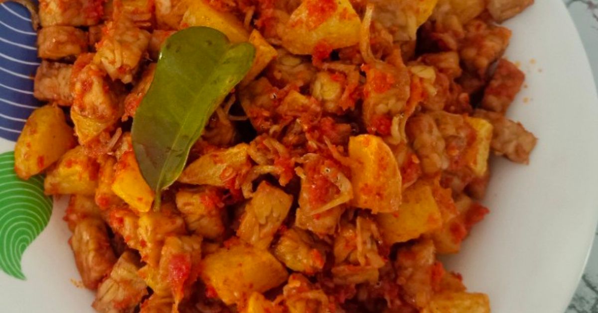 Sambal Goreng Kentang Tempe Teri