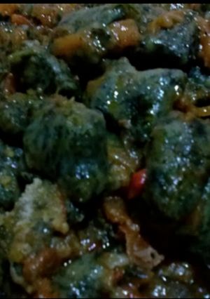 Una foto de Ñoquis de verdura 🍽🍷