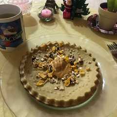 Una foto de Tortilla de avena y banana