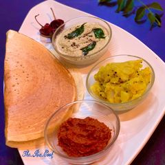 Masala dosa A picture of Masala dosa.