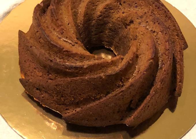 Ricetta di Fatto in casa super veloce Ciambella cachi-ciock 🍑🍫