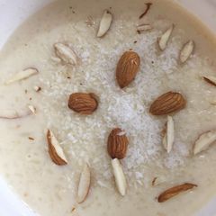 Rice kheer A picture of Rice kheer.