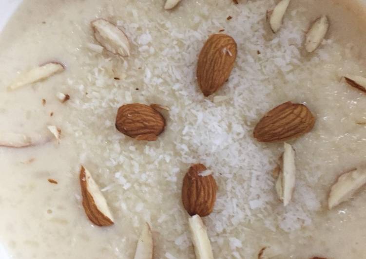 Recipe of Homemade Rice kheer