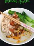 Ramen Ayam Kilat tanpa Miso (Halal Version) simple recipe