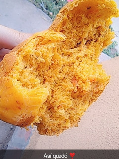 Una foto de Pan salado de zapallo