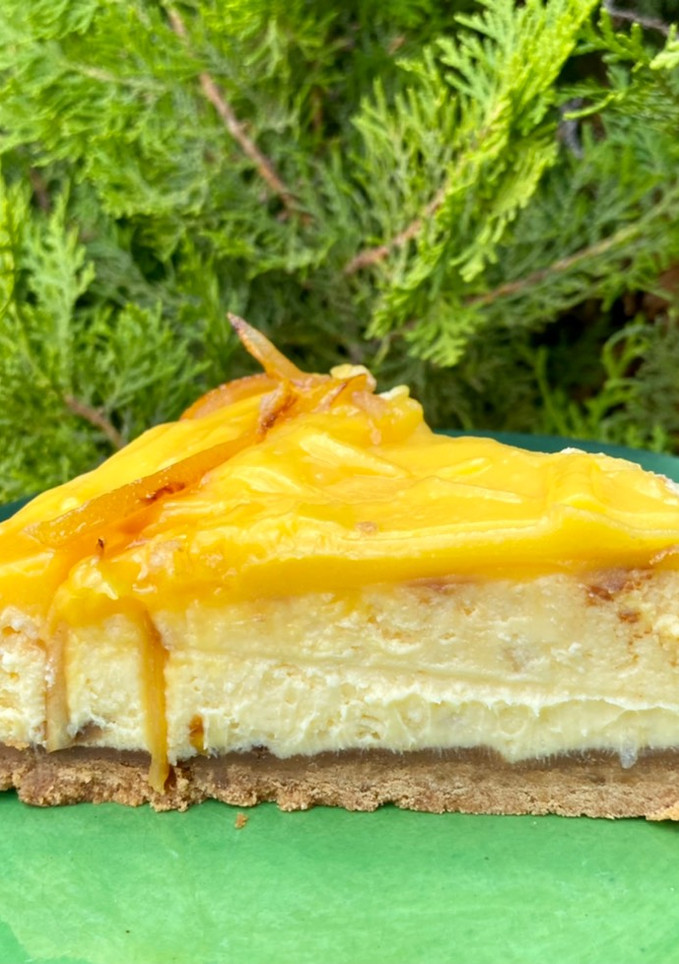 Una foto de Cheesecake de limón