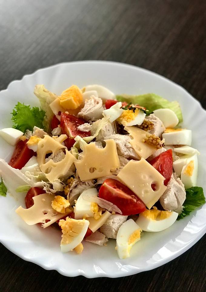 Салат "Цезар" з куркою