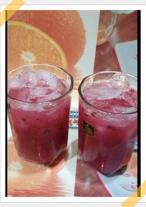 A picture of Falsay ka juice.