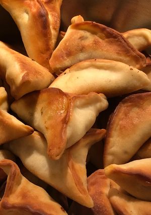 صورة لوصفة فطائر السبانخ