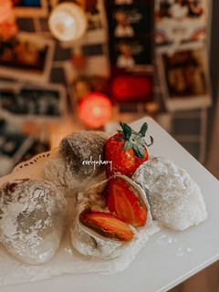 Foto resep Mochi strawberry (ichigo daifuki) mochi jepang ✨