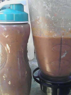 A picture of Purslane smoothie.