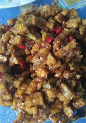 Foto resep Tumis tempe kecap simple