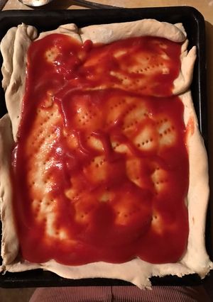 Una foto de Masa de pizza