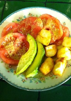 Una foto de Queso frito