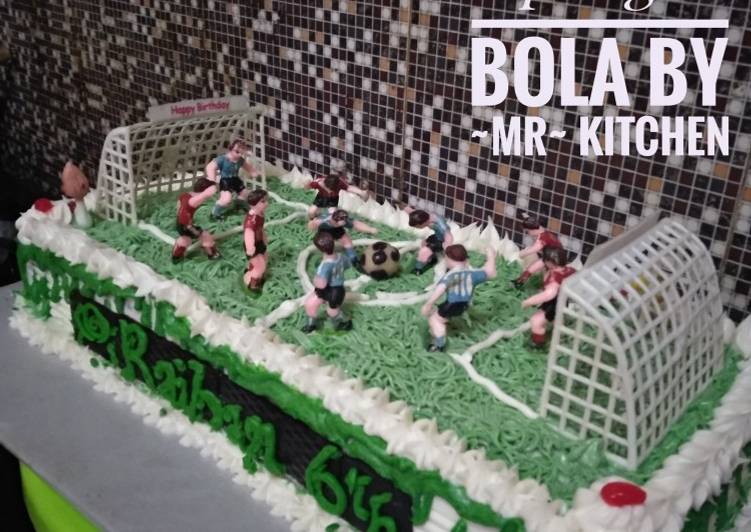 Cake ulang tahun bola