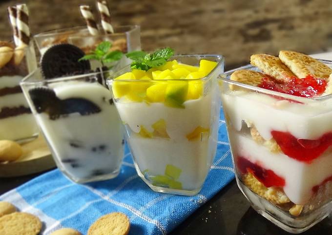 Resep Puding krim ala kos penuh kejutan Anti Gagal