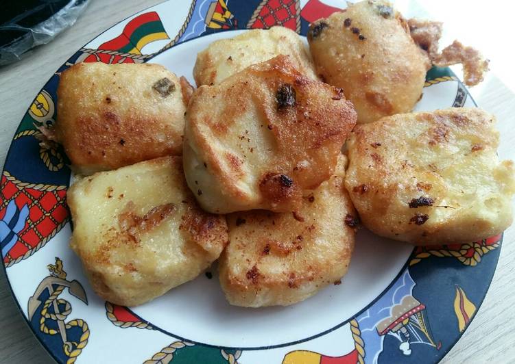 Tahu Goreng Tepung (Masakan Rumahan)