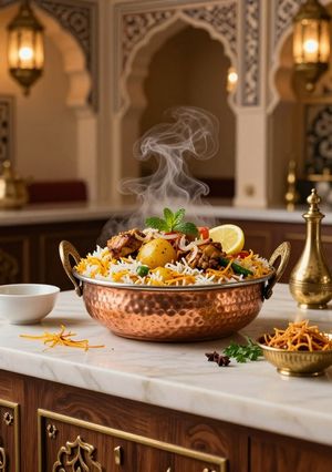 A picture of Pakistani Sindhi Biryani Recipe | Authentic Spicy & Tangy Restaurant-Style Biryani at Home.