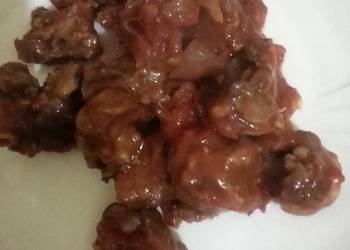 Easiest Way to Prepare Appetizing Wet fry Goat Meat