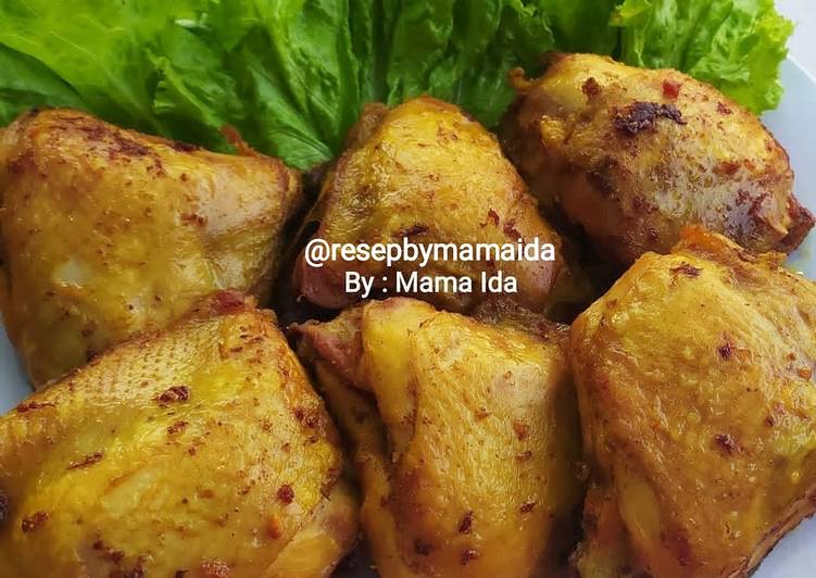!IDE Resep Ayam Goreng Ungkep Bumbu Kuning menu masakan harian
