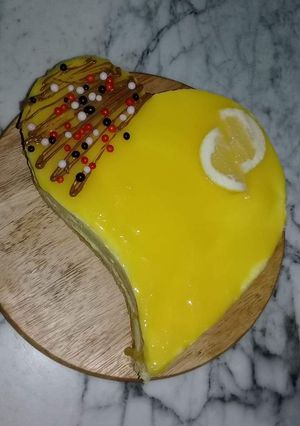 صورة لوصفة كيكة الليمون 🍋المنعشة واللذيذة 🍋😋