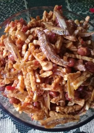 Foto resep Kering tempe teri