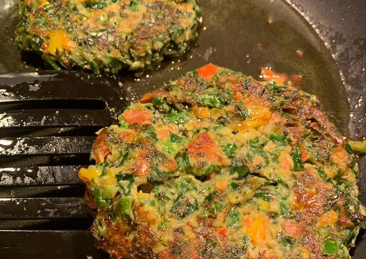 Recipe: Appetizing Kale Patties