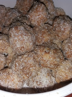 Una foto de Bombones de hojaldre y dulce de leche