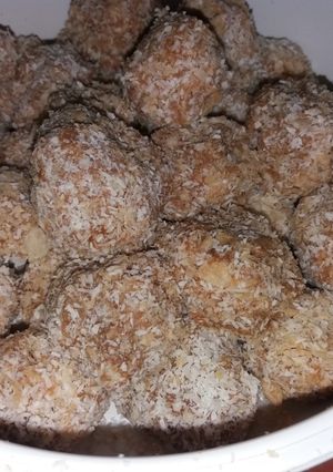 Una foto de Bombones de hojaldre y dulce de leche