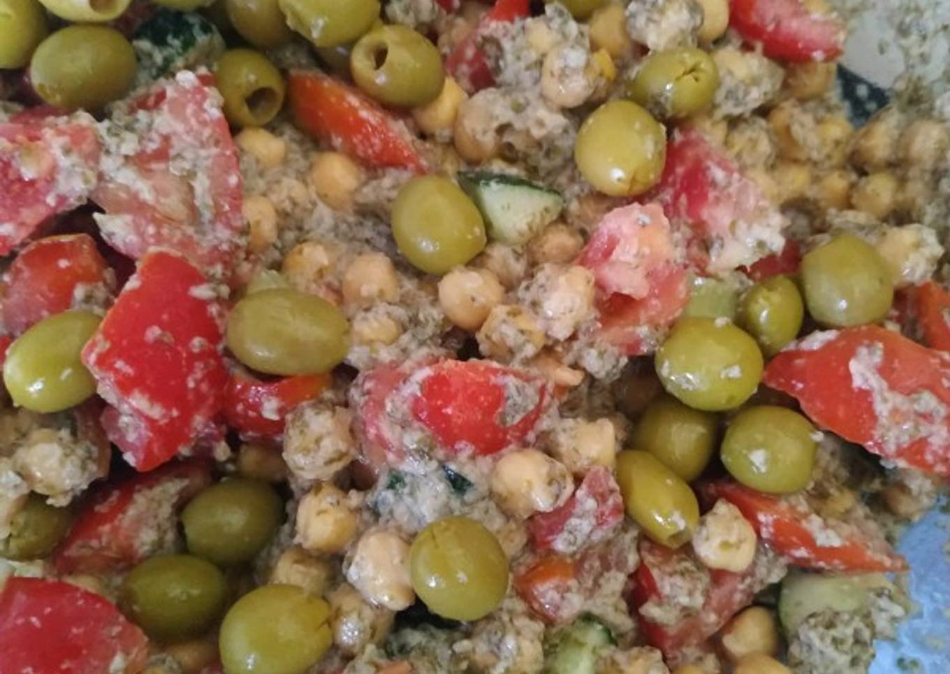 Picadillo de tomate con atún vegano