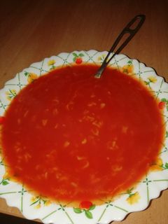 Igazi édes menzás paradicsomleves recept fotója