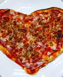 Pizza corazón 🥰