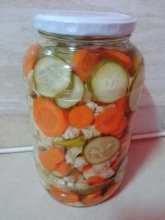 عکسی از دستور ترشی شوری