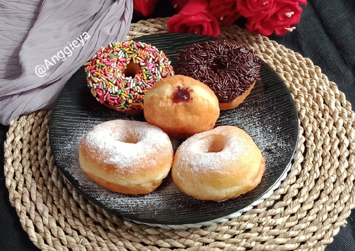 Donat Tanpa Cetakan