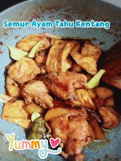 Foto resep Semur Ayam Tahu Kentang Fav Anak-anak