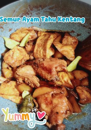 Foto resep Semur Ayam Tahu Kentang Fav Anak-anak