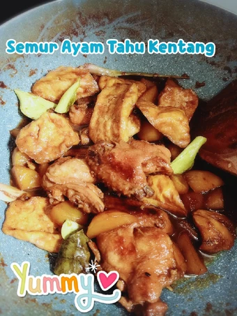 Cara Mudah Membuat Resep Semur Ayam Tahu Kentang Fav Anak-anak yang Uenak Anti Ribet, Bisa Manjain Lidah