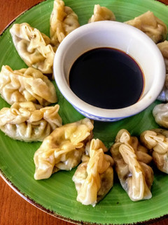 Una foto de Gyozas