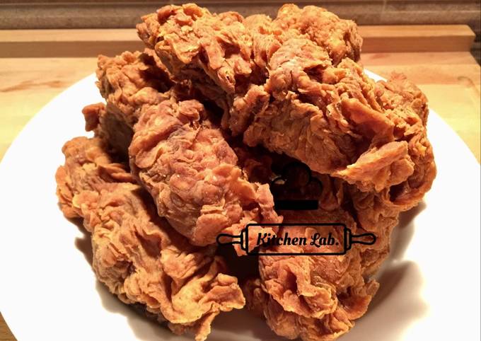 Ayam goreng crispy K-lab (not instant)