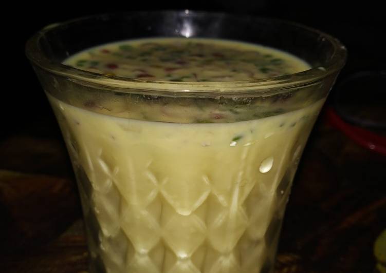 Steps to Prepare Speedy Kesar badam pista milk