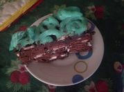 Una foto de torta galletas